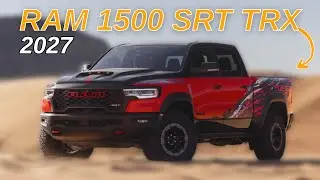 Новый Ram 1500 SRT TRX 2027 года | Невероятная мощность, роскошь и внедорожные возможности