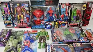 IRONMAN vs SPIDERMAN vs HULK AVENGERS CAPTAIN AMERICA,FLASH CARTOON RED GREEN HULK AVENGERS ASSEMBLE