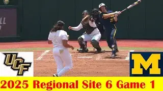 UCF vs Michigan Softball Game Highlights, 2025 NCAA Regional Site 6 Game 1