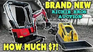 I Bought a Chinese Mini Excavator & Skid Steer SIGHT UNSEEN from Ritchie Bros | Full Cost Breakdown