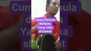 tak seperti master yg laen,,cuma pemula yg suka sholawat, #azzahir #hadroh #darbuka #sholawat