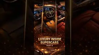 Luxury Inside Supercars | Part 4 #luxurycars