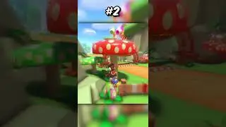 Best 5 Tracks to Time Trial in Mario Kart 8 Deluxe! #shorts