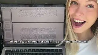 Writing an essay or literature review using Thesis AI