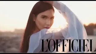 L'Officiel Austria Cover Story with actress and top model Zarina Yeva