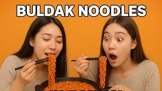 Easy Korean Buldak Ramen Challenge 🔥 | 5 Min Recipe 