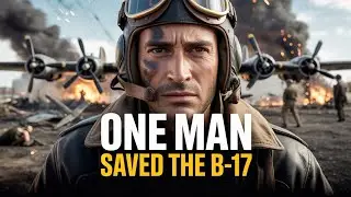 WWII Tail Gunner 300 Enemy Fighters Saved the B 17 Crew
