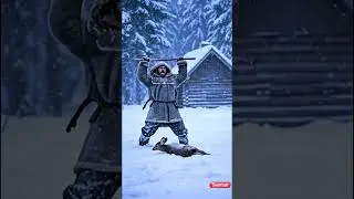 Brave Man Fights Off WOLF to Save Baby Deer!