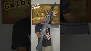 High-end AK47 Gelblaster life-size toy from @MOBGelBlaster @MOBGelBlasters  #shorts