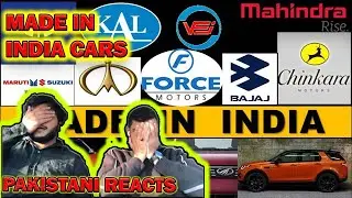 Top 10 Indian Cars  | Make In India Cars | safety rating indian cars|Pakistani Reaction