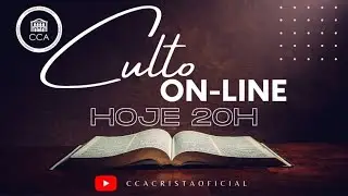 Culto Online | Benção | Palavra | Hinos  Culto Ao Vivo Congregação Cristã Apostólica 08.01.26 - 20 H
