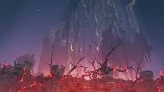 Burning of Sealing Tree revealing Enir Ilim cutscene