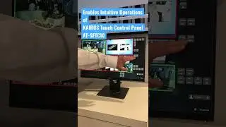 KAIROS new touch control panel  | NAB show 2023 | Panasonic Connect