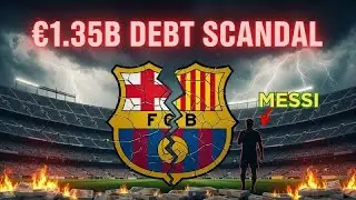 Barcelona’s €1.35B Debt Scandal: The Shocking Truth Behind Messi’s Exit