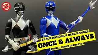 2023 BLACK & BLUE RANGERS | MMPR Ultimates | Super 7