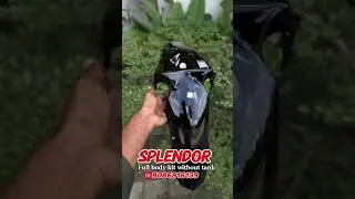 Splendour full body kit installing ☎️8086816139 #splendor #splendormodified #hero #herohonda
