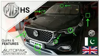 MG HS 2021 Features. Detailed Review Of Features Of Best Mid-size SUV In Pakistan.