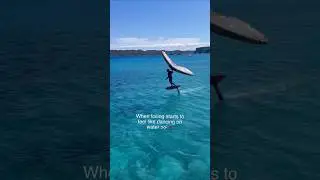 Wing Foiling Like DANCING on Water 🌊✨ #wingfoil