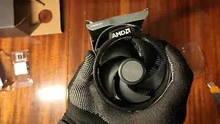 Распаковка AMD Ryzen 5 2600X 3.6GHz/16MB