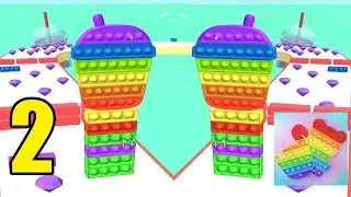 Fidget Rush - All Levels 🌈🍹🌈 11-20 Gameplay, Walkthrough (Android, iOS) Part 2