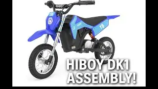 Hiboy DK1 Assembly Tutorial &mdash; How to Set Up This Kids Electric Dirt Bike in Minutes