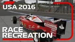 F1 2016 GAME: RECREATING THE 2016 UNITED STATES GP
