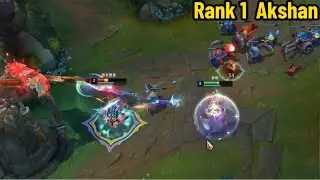 Rank 1 Akshan VS Rank 1 Vex！