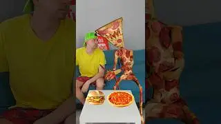 Еда в Огайо | Гамбургер #короткиепиццы🍕🍔🤤