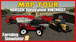 fs19 Horsch AgroVation Knezmost map tour farm simulator ps4 xbox