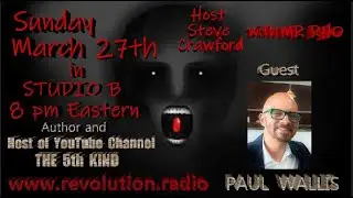 ESCAPING FROM EDEN!!! Author PAUL WALLIS on THE RED PILL!!!