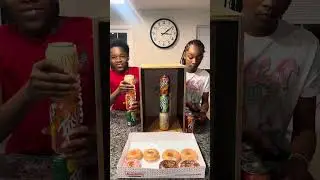 Match the order win the donut 🍩 #familyfun #gametime #siblingfun