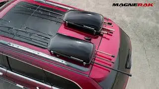 Fishing Rod Roof Racks - MAGNERAK M1 Magnetic & C1 Clamps #fishing #surffishing #saltwaterfishing