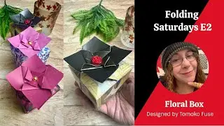 Folding Saturdays E2: Box Saturday #origamimaniacs #origami #diybox