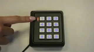 DC260 Stand Alone Door Access Control Unit - Deleting All Stored Information