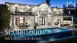 A Spectacular Estate Residence with City and Ocean Views in West Vancouver's British Properties