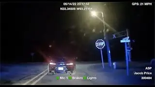 Dashcam | Arkansas State Police (ASP) High Speed Chase & Pit Maneuver, 150 MPH Chase Of Camaro
