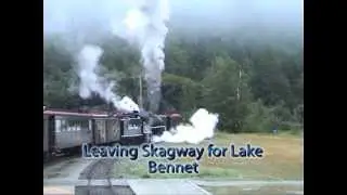 White Pass & Yukon Route - Riding #73 to Lake Bennett - 1