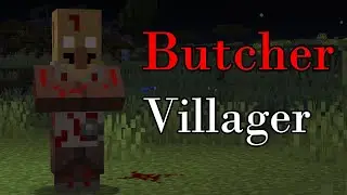 If you see the Butcher Villager in Minecraft, don't bother him ( Minecraft Creepypasta )