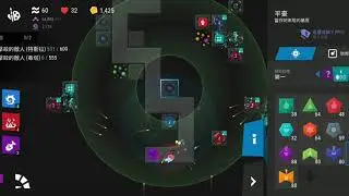 Infinitode 2 level 5.1 waves 115 without abilities (R1.2.3)
