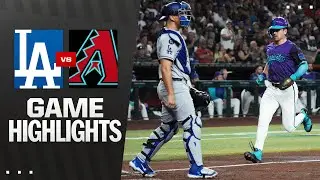 Dodgers vs. D-backs Game Highlights (5/10/25) | MLB Highlights