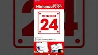 Новости Nintendo 24 октября 2025 г. #nintendo #игры #шорты