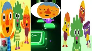 This Is A Happy Face Noodle & Pals Super Simple Songs Tiles Hop