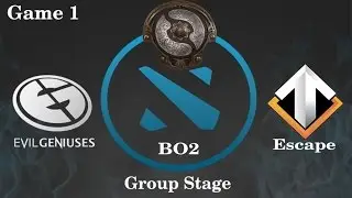 EG vs Escape Highlights Game 1, TI 6 Group A