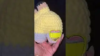 ✏️ Lovable love plush like a pencil!  #LovePlush #ladysamoan #ladyofcrochet #crochet #fyp