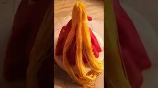 How to make Tangled Rapunzel for  Christmas #rapunzel #disneyprincess #dollcake