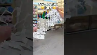 😯DIY Magic Wrapping Paper🤭!? #diy #diycrafts #cutecrafts #papercraft #thingstodo #cute #paper r