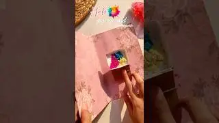 DIY Holi Pop Up Card❤️🤌🏻 #holispecial #holicard #holipopupcard #diyideas #diyholicards #holi