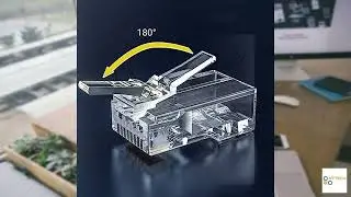 Review - ZOERAX 100-Pack RJ45 Cat6 Pass Through Connector RJ45 Modular Plugs for Solid or