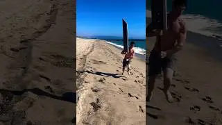 What sprinting with a 20lb Buster sword looks like #shorts