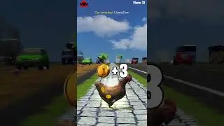 chicken road crossing 🚸#shorts #gaming #chicken #viral #trending